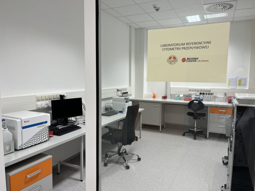 laboratorium referencyjne cytometrii przepływowej
